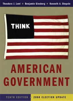 Hardcover American Government: 2008 Election Update [With Access Code] Book