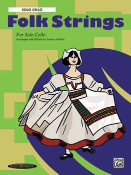 Paperback Folk Strings: For Solo Cello Book