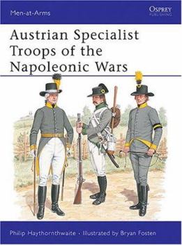 Paperback Austrian Specialist Troops of the Napoleonic Wars Book