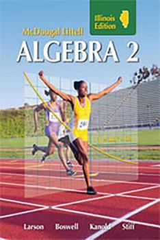 Hardcover Holt McDougal Larson Algebra 2: Student Edition 2008 Book