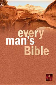 Hardcover Every Man's Bible-NLT Book