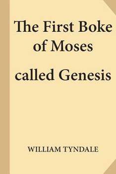Paperback The First Boke of Moses called Genesis Book