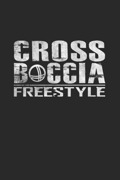 Paperback Cross boccia freestyle: 6x9 BocciaCrossbocia - blank with numbers paper - notebook - notes Book