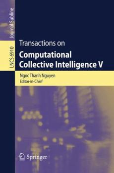 Paperback Transactions on Computational Collective Intelligence V Book