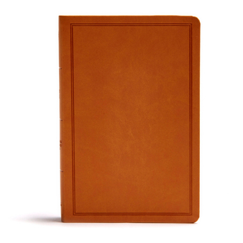 Imitation Leather CSB Deluxe Gift Bible, Tan Leathertouch Book