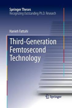 Paperback Third-Generation Femtosecond Technology Book