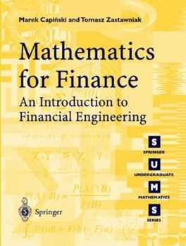 Paperback Mathematics for Finance: An Introduction to Financial Engineering Book