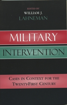 Paperback Military Intervention: Cases in Context for the Twenty-First Century Book