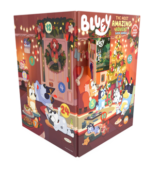 Paperback Bluey: The Most Amazing Advent Calendar Book Bundle Book
