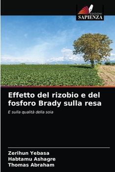 Paperback Effetto del rizobio e del fosforo Brady sulla resa [Italian] Book