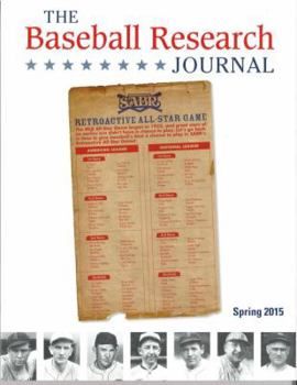 Paperback Baseball Research Journal (BRJ), Volume 44 #1 Book