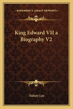 Paperback King Edward VII a Biography V2 Book