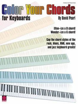 Paperback Color Your Chords for Keyboards Book