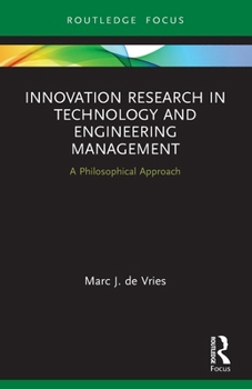 Paperback Innovation Research in Technology and Engineering Management: A Philosophical Approach Book