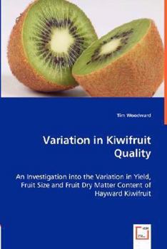 Paperback Variation in Kiwifruit Quality Book