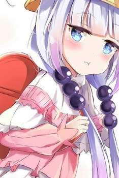 Journal: Dragon Maid Soft Glossy Cover Journal Lined Pages Book 6 x 9 Inches 110 Pages