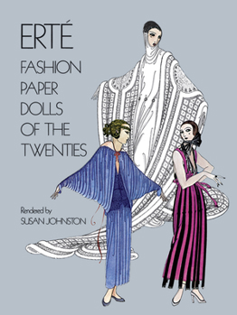 Paperback Erté Fashion Paper Dolls of the Twenties Book