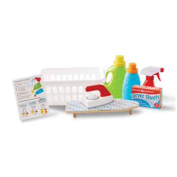 Toy Laundry Basket Play Set Book