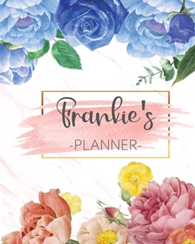 Frankie's Planner: Monthly Planner 3 Years January - December 2020-2022 | Monthly View | Calendar Views Floral Cover - Sunday start