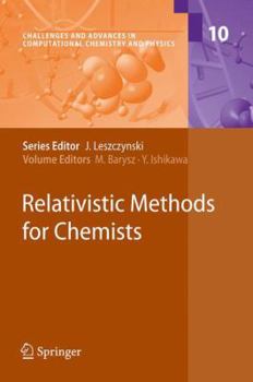 Paperback Relativistic Methods for Chemists Book