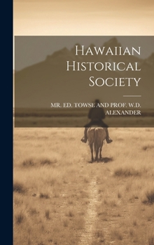 Hardcover Hawaiian Historical Society Book