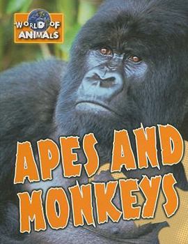 Library Binding Apes and Monkeys Book