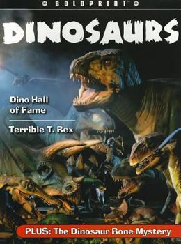 Paperback Steck-Vaughn Boldprint Anthologies: Individual Student Edition Yellow Dinosaurs Book