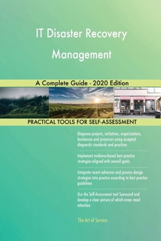 Paperback IT Disaster Recovery Management A Complete Guide - 2020 Edition Book