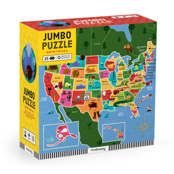 Misc. Map of the USA Jumbo Puzzle Book