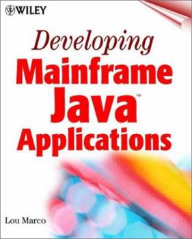 Paperback Developing Mainframe Java Applications Book