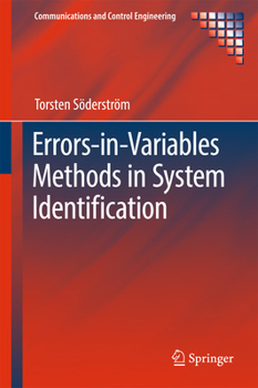 Hardcover Errors-In-Variables Methods in System Identification Book