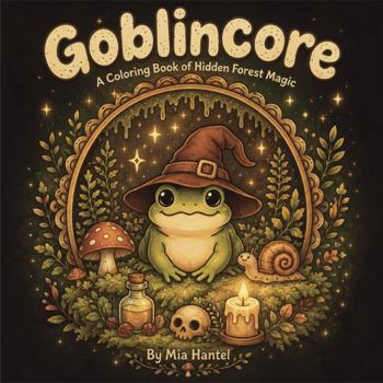 Paperback Goblincore: A Coloring Book of Hidden Forest Magic Book