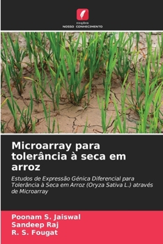 Paperback Microarray para tolerância à seca em arroz [Portuguese] Book