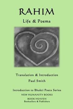 Paperback Rahim - Life & Poems Book