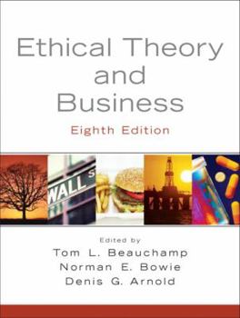 Paperback Ethical Theory and Business Book