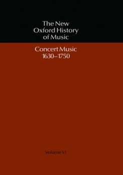 Hardcover Concert Music, 1630-1750 Book