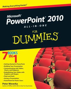 Paperback PowerPoint 2010 All-In-One for Dummies Book