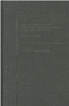 Political Analysis: An Annual Publication of the Methodology Section of the American Political Science Association, Volume 7, 1998