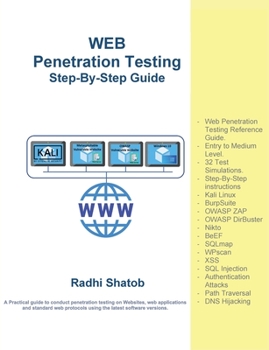 Paperback Web Penetration Testing: Step-By-Step Guide Book