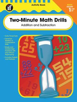 Paperback Two-Minute Math Drills, Grades 1 - 3 Book