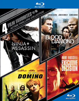Blu-ray 4 Film Favorites: Action Thrillers Book