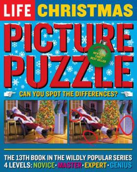 Paperback Life Christmas Picture Puzzle Book