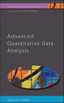 Paperback Advanced Quantative Data Analysis Book