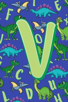 Paperback V: Dinosaur Alphabet Practice Writing Book for Kids Book