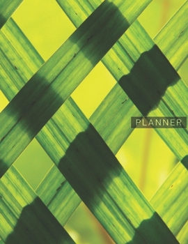 Planner: Leaves 2 Year Monthly Planner with Note Pages (24 Months) | Jan 2020 - Dec 2021 | Month Planning | Appointment Calendar Schedule | Plan Each Day, Set Goals & Get Stuff Done