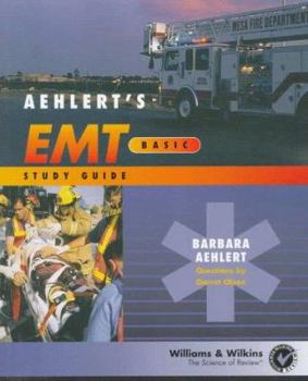 Paperback Aehlert's EMT--Basic Study Guide Book