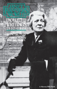 Paperback Janet Flanner's World: Uncollected Writings 1932-1975 Book