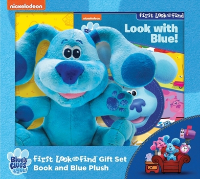 Board book Nickelodeon Blue's Clues & You!: Look with Blue! First Look and Find Gift Set Book and Blue Plush [With Plush] Book