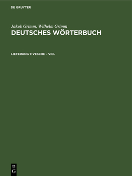 Hardcover Vesche - Viel [German] Book