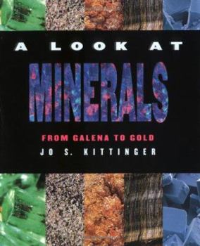 Paperback Look at Minerals: From Galena to Gold (First Book) Book